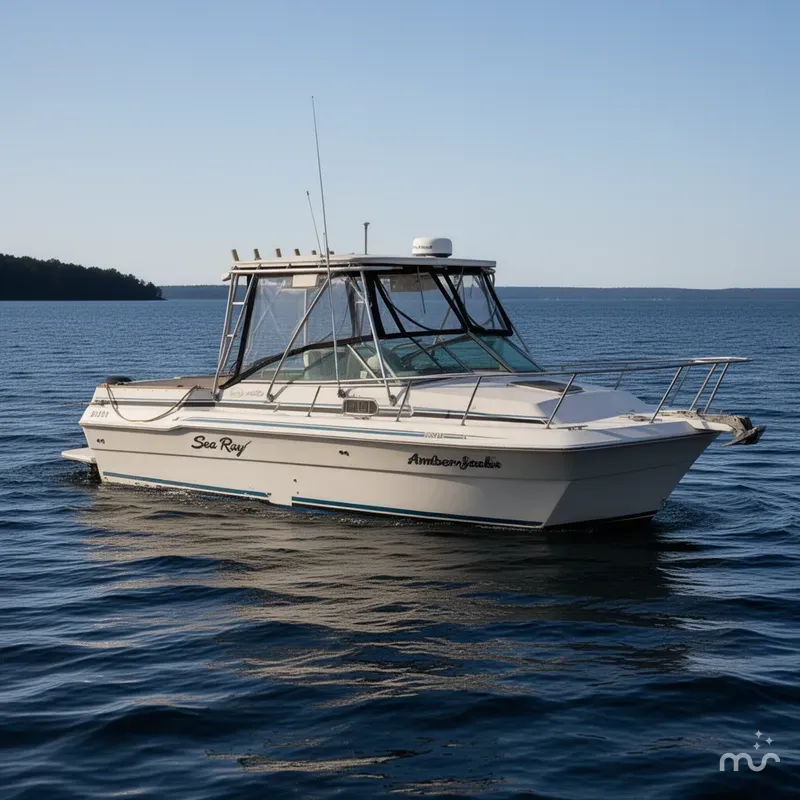 Slide: The Image of Sea Ray 270 Amberjack 1988 - 0