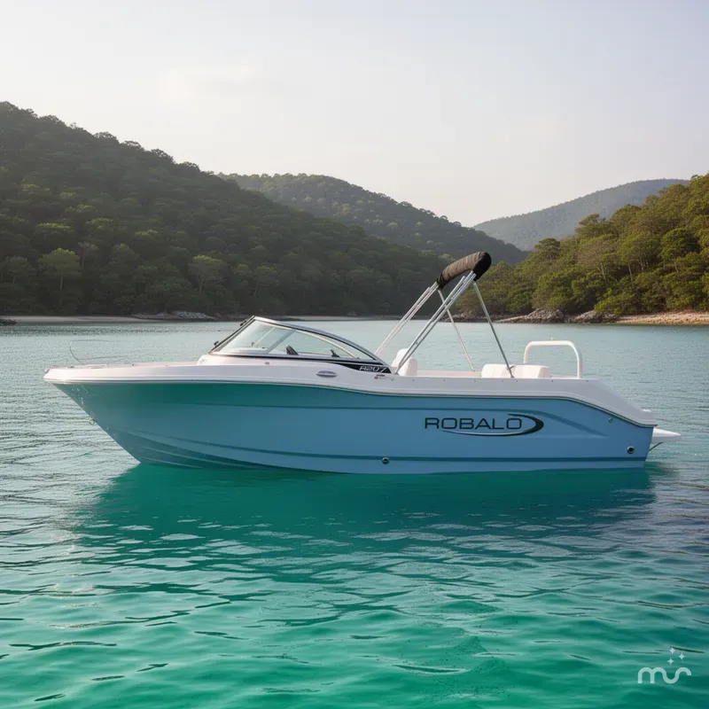 Slide: The Image of Robalo R207 Dual Console 2026 - 2