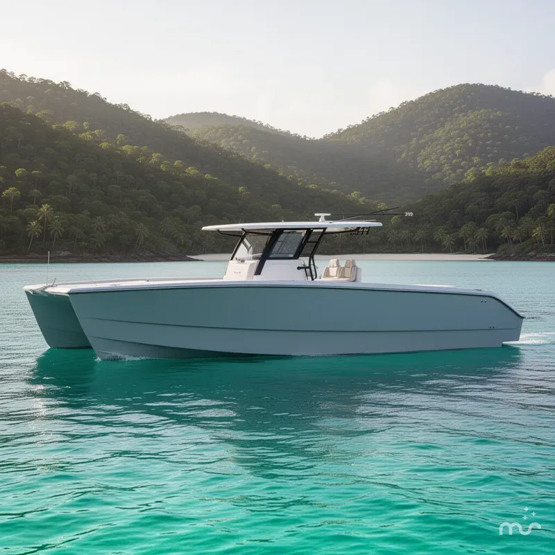 Slide: The Image of Invincible 37 Catamaran 2024 - 2
