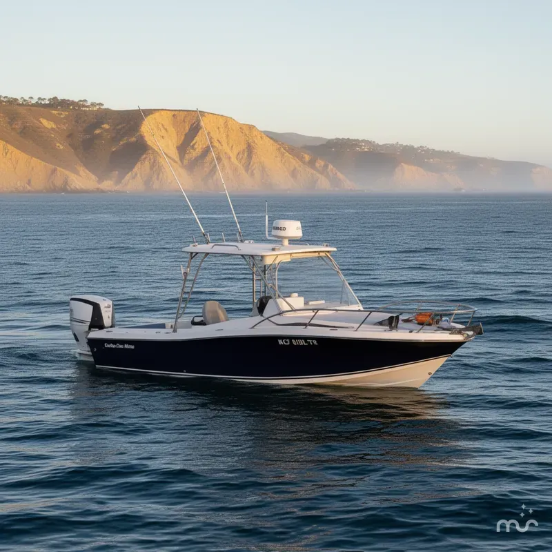 Slide: The Image of Custom Carolina Coast Marine 26 1989 - 0