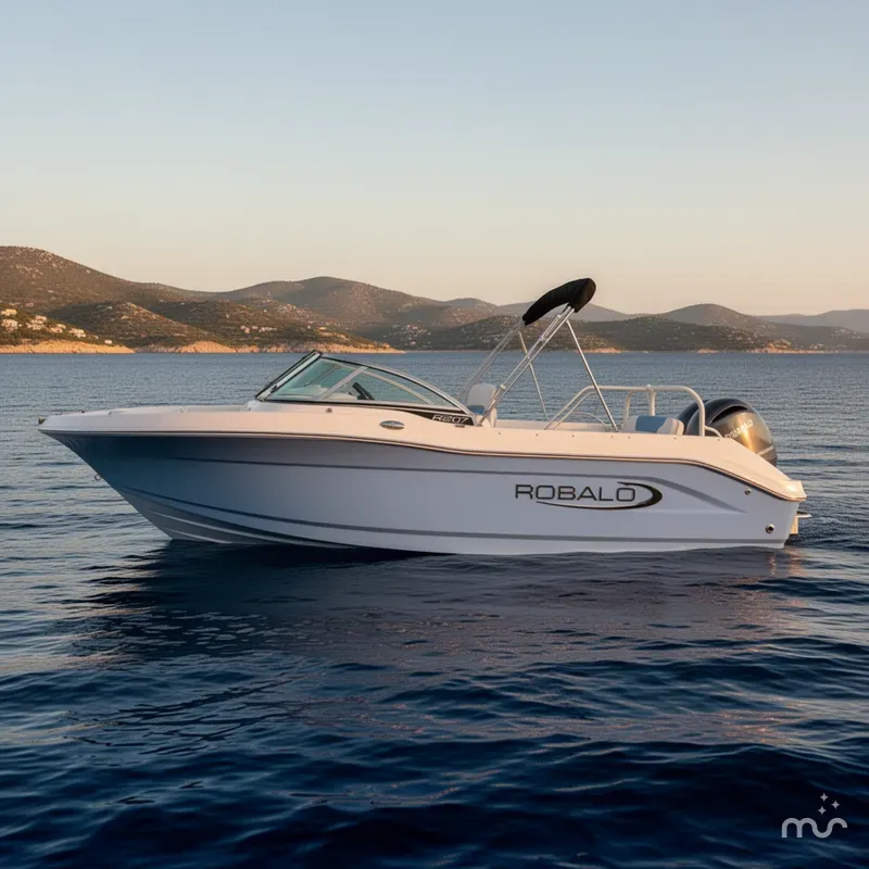 Slide: The Image of Robalo R207 Dual Console 2026 - 2