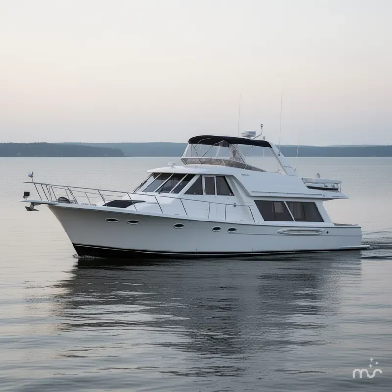 Slide: The Image of Meridian 490 Pilothouse 2005 - 0