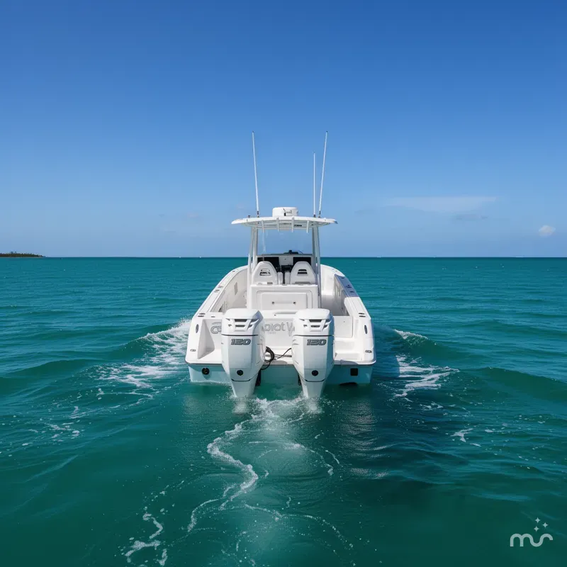 Slide: The Image of CG Boat Works 35 M-Series 2023 - 2