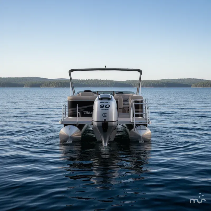 Slide: The Image of Tahoe Sport 2385 Cruise & Honda 90HP 4-Stroke EFI 2024 - 1