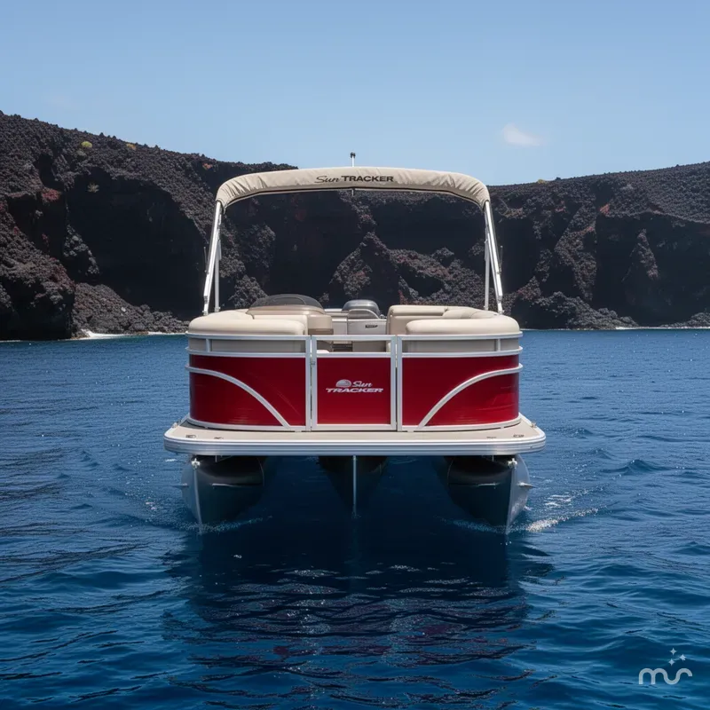 Slide: The Image of Sun Tracker Party Barge 20 DLX 2024 - 3
