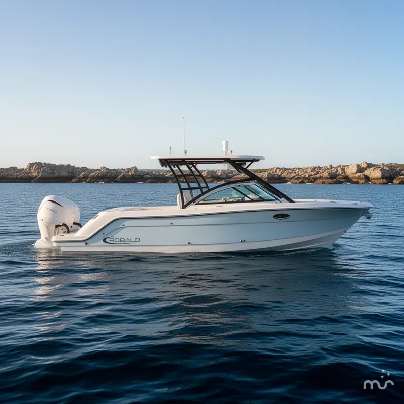 Slide: The Image of Robalo R317 Dual Console 2024 - 2