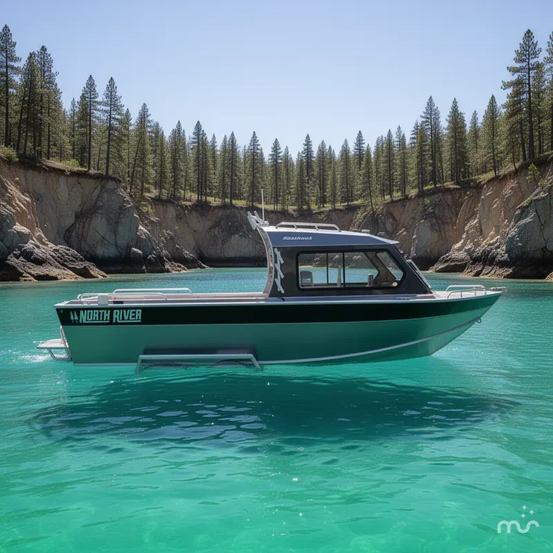 Slide: The Image of North River 25 Seahawk Fastback 2026 - 2
