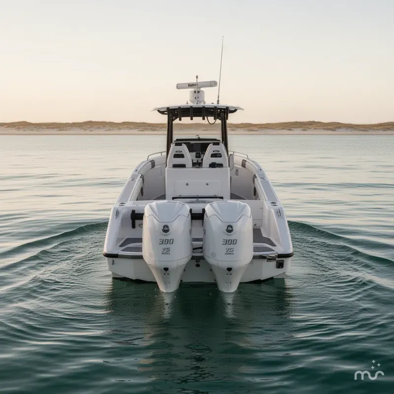 Slide: The Image of CG Boat Works 35 M-Series 2022 - 2