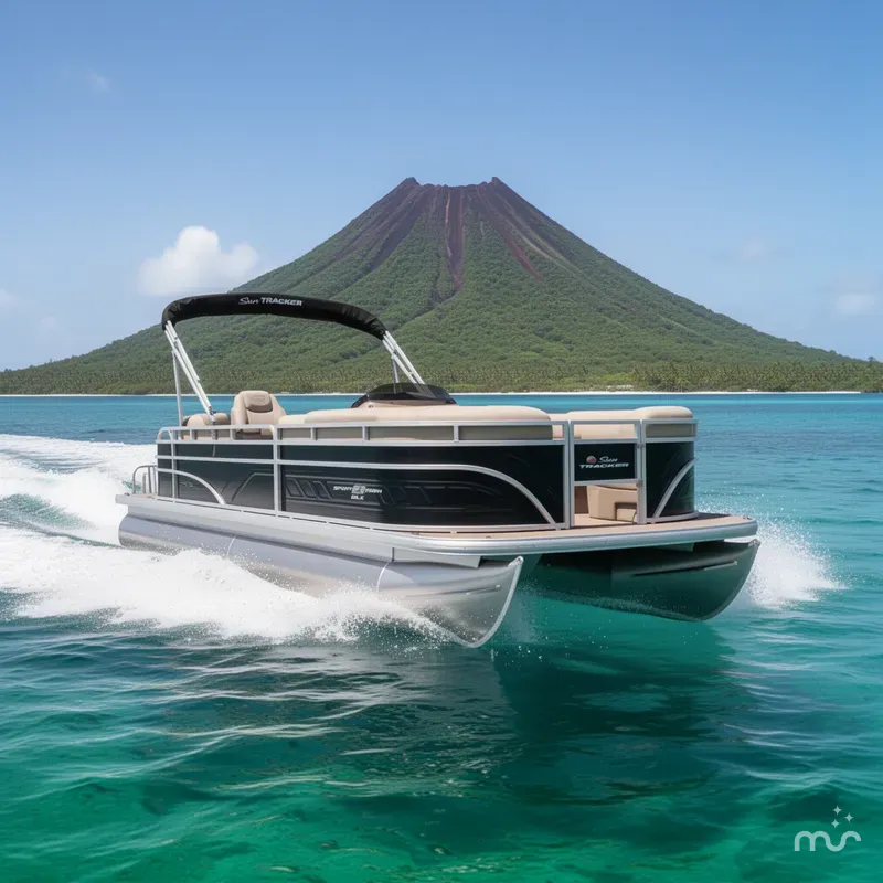 Slide: The Image of Sun Tracker SportFish 22 DLX 2024 - 2