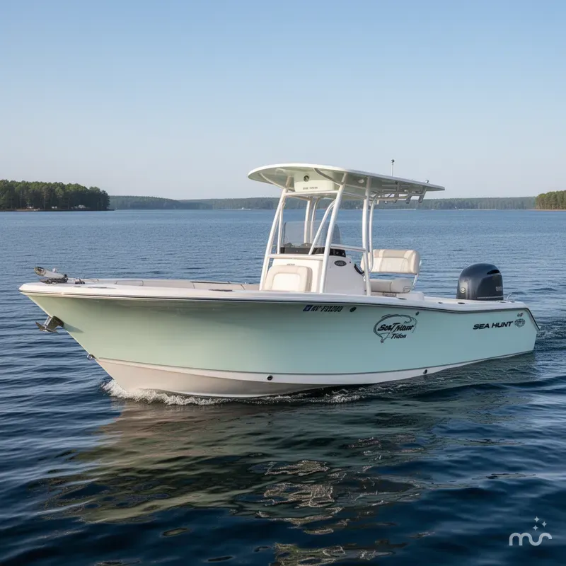 Slide: The Image of Sea Hunt 225 Triton 2015 - 1