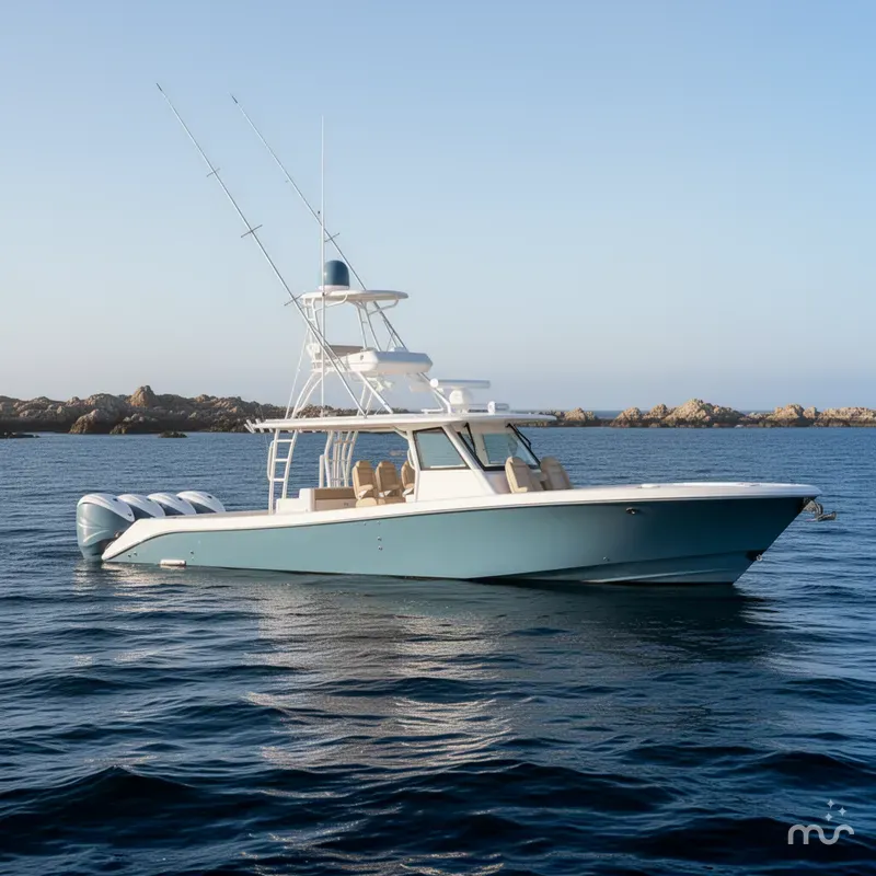Slide: The Image of Everglades 435 Center Console 2019 - 2