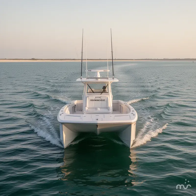 Slide: The Image of Invincible 33 Catamaran 2024 - 2