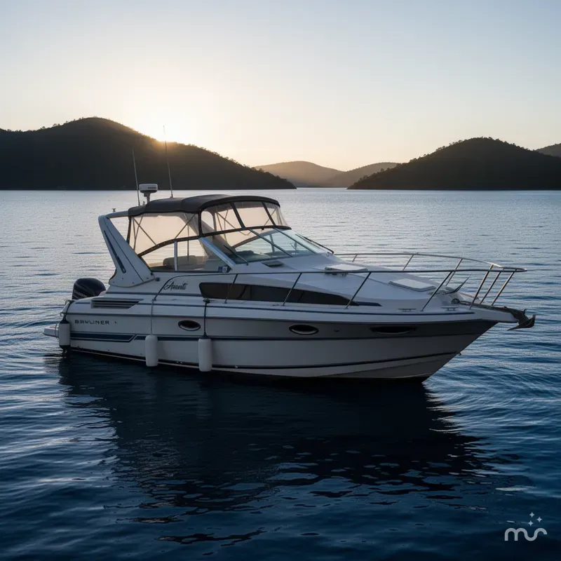 Slide: The Image of Bayliner 2955 Avanti 1990 - 0