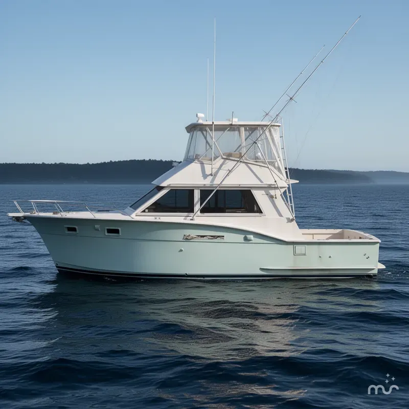 Slide: The Image of Hatteras 37 Sportfisherman 1981 - 2