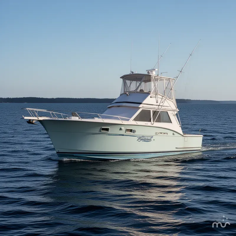 Slide: The Image of Hatteras 37 Sportfisherman 1981 - 4