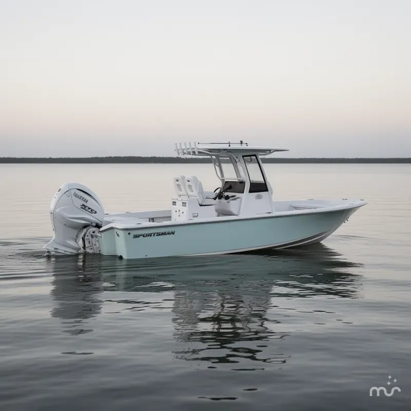 Slide: The Image of Sportsman Masters 267OE Bay Boat 2024 - 0