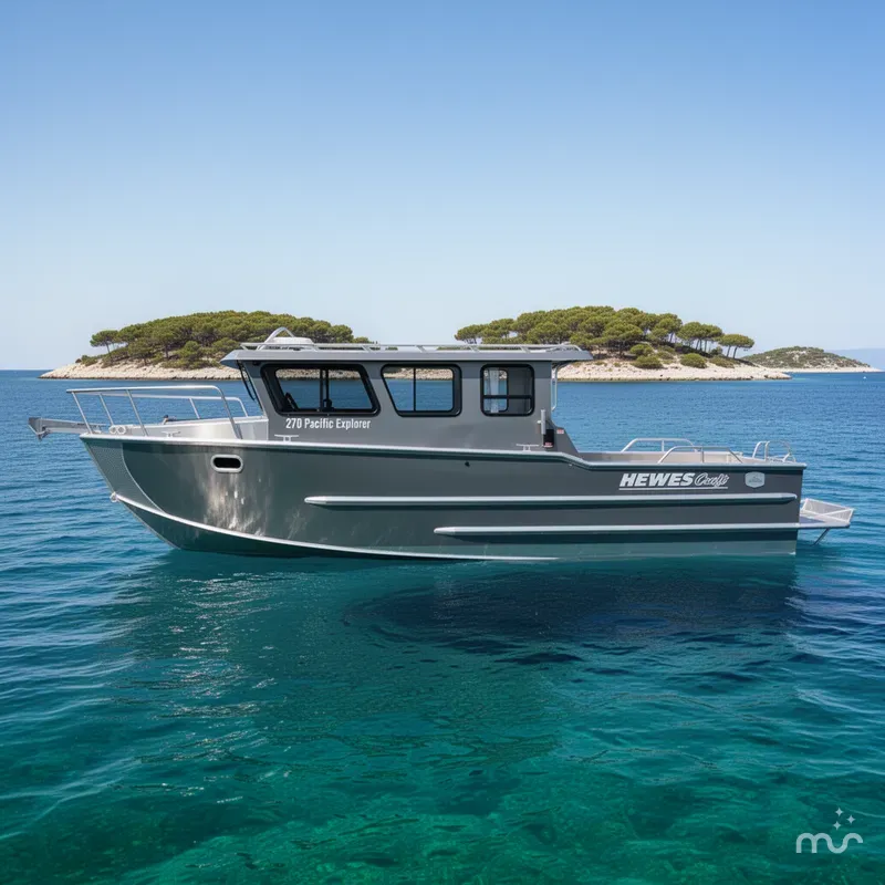 Slide: The Image of Hewescraft 270 Pacific Explorer 2026 - 2