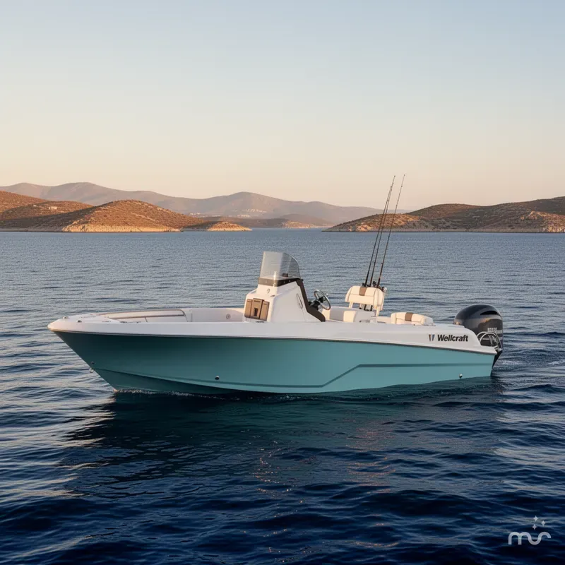Slide: The Image of Wellcraft 222 Fisherman 2023 - 2