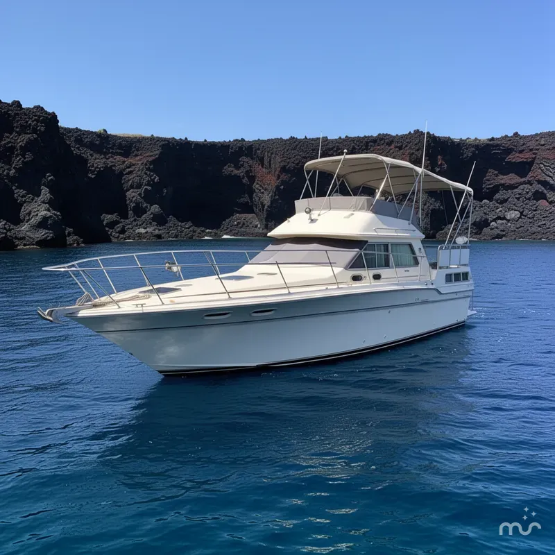 Slide: The Image of Sea Ray 360 Aft Cabin 1983 - 2