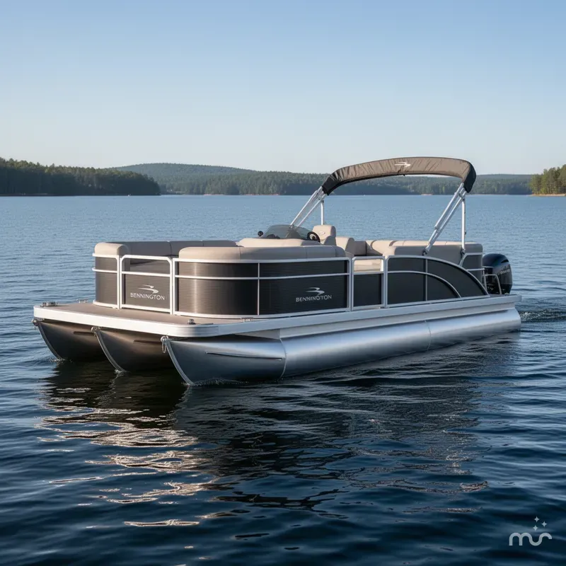 Slide: The Image of Bennington 20 SL - L Bench - Pontoon 2024 - 1