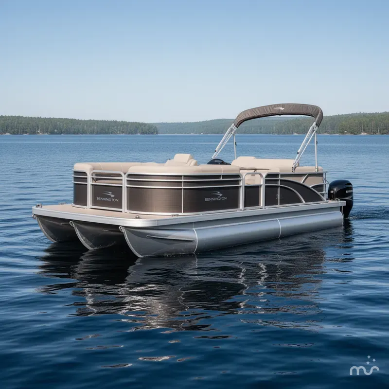 Slide: The Image of Bennington 20 SL - L Bench - Pontoon 2024 - 2
