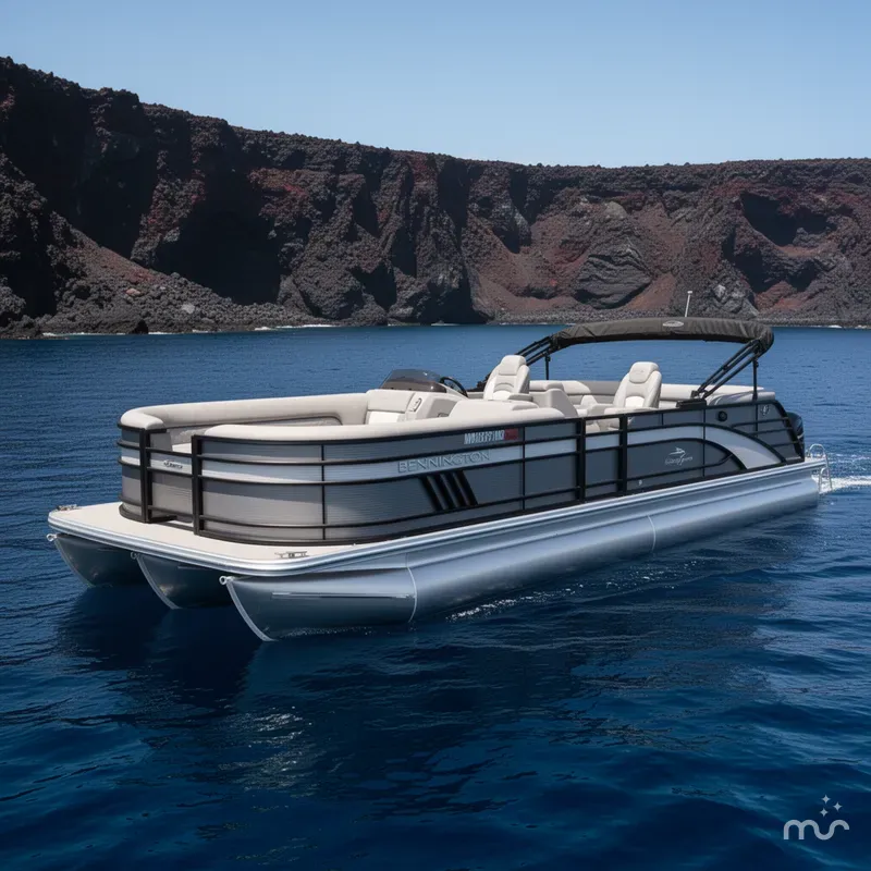 The Image of Bennington L Quad Bench 25 LFB Tritoon 2022 - 0