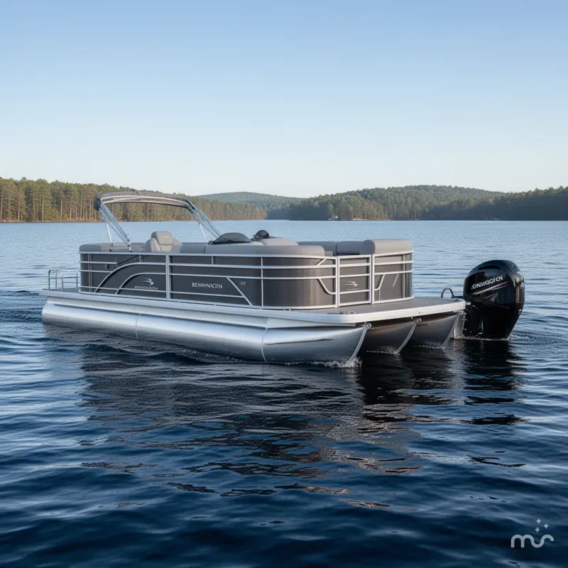 Slide: The Image of Bennington 20 SVSR - Quad Bench - Pontoon 2024 - 0