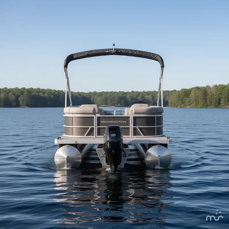 Slide: The Image of Bennington 20 SVSR - Quad Bench - Pontoon 2024 - 1