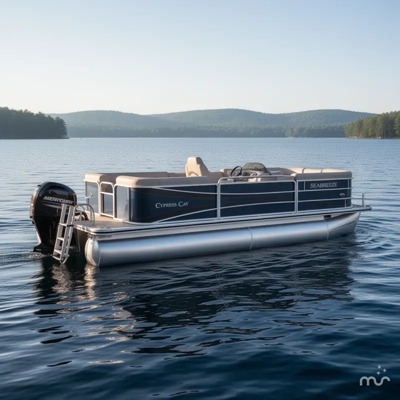 Slide: The Image of Cypress Cay Pontoons SEABREEZE 210 2014 - 0