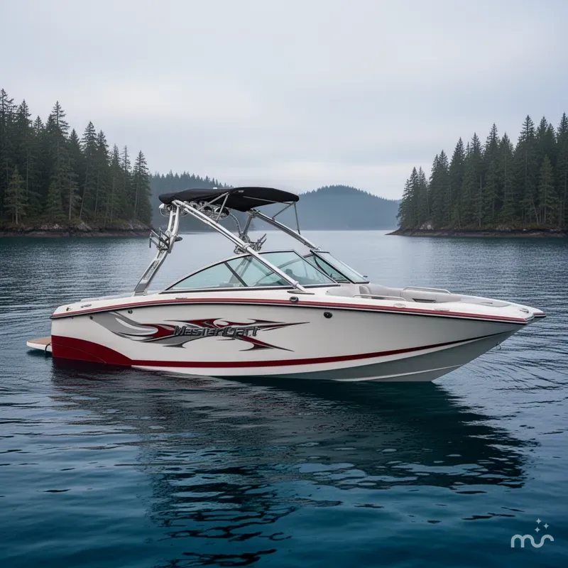 Slide: The Image of MasterCraft X55 2009 - 2