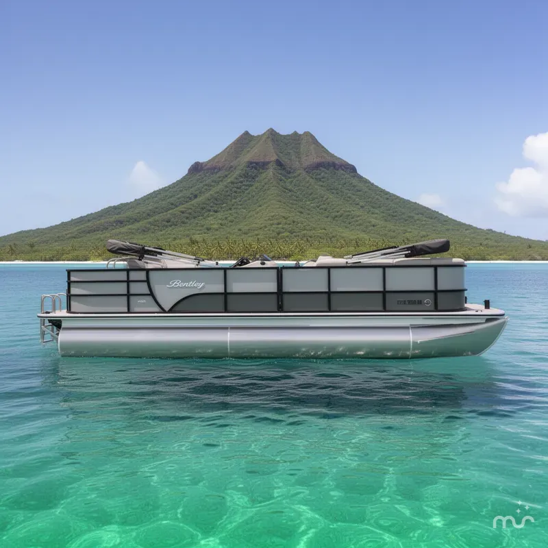 Slide: The Image of Bentley Pontoons 243 Swingback 2021 - 2