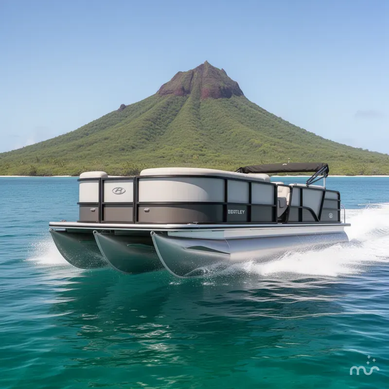 Slide: The Image of Bentley Pontoons 243 Swingback 2021 - 4