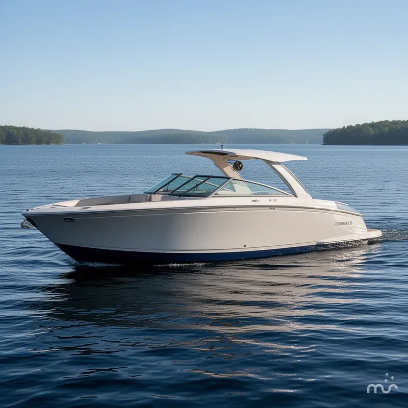 Slide: The Image of Cobalt R33 with Twin 350HP Volvo V8s 2024 - 0
