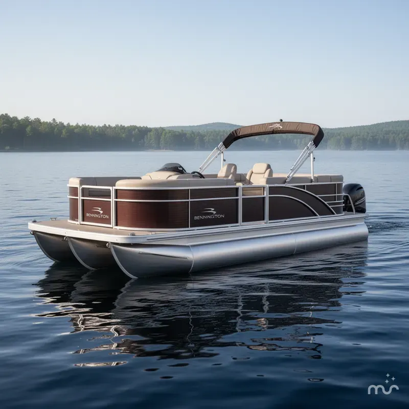 Slide: The Image of Bennington 20 SL - L Bench - Pontoon 2024 - 1