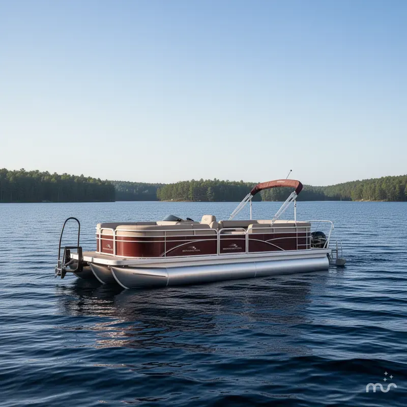 Slide: The Image of Bennington 20 SL - L Bench - Pontoon 2024 - 2