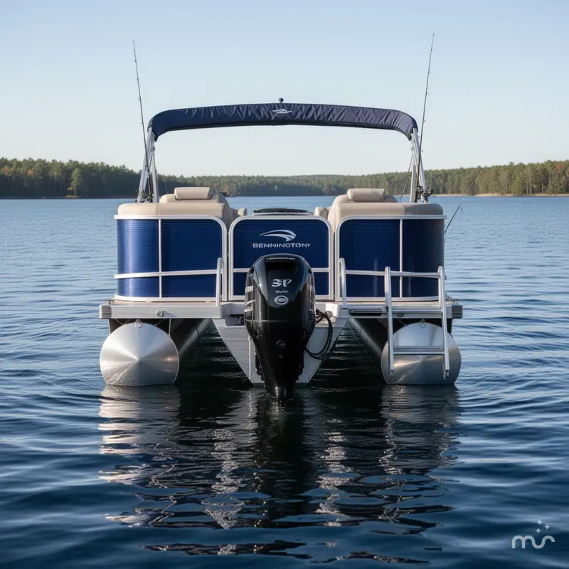 Slide: The Image of Bennington SV Fishing 20 SVF Pontoon 2024 - 1