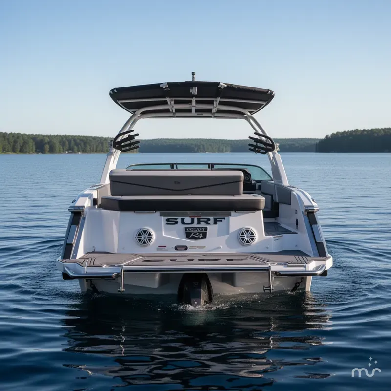 Slide: The Image of Cobalt R4 Surf with 300HP Volvo V8 2024 - 2