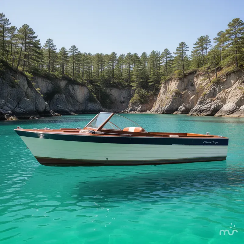 Slide: The Image of Chris-Craft 24 Sea Skiff 1963 - 2