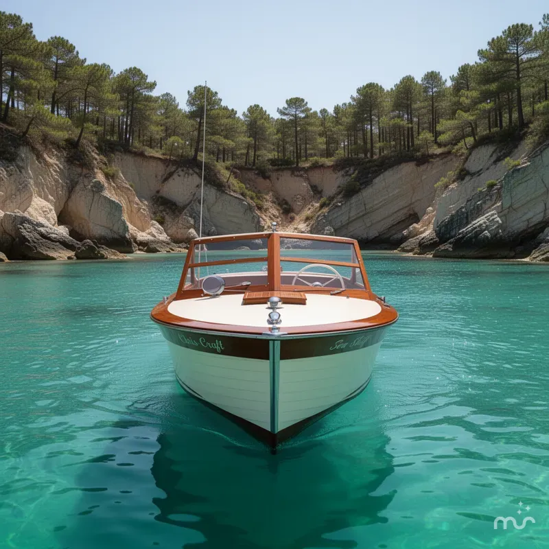 Slide: The Image of Chris-Craft 24 Sea Skiff 1963 - 3