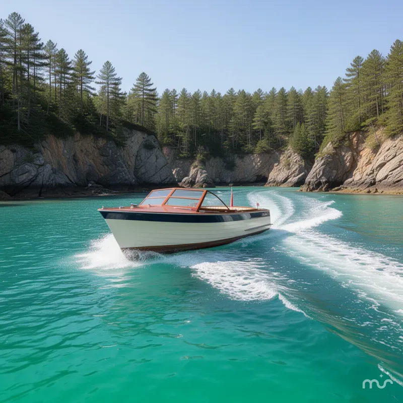 Slide: The Image of Chris-Craft 24 Sea Skiff 1963 - 4