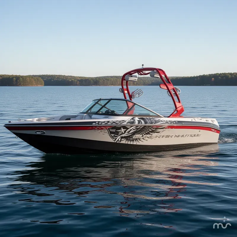 Slide: The Image of Nautique 210SA 2011 - 1