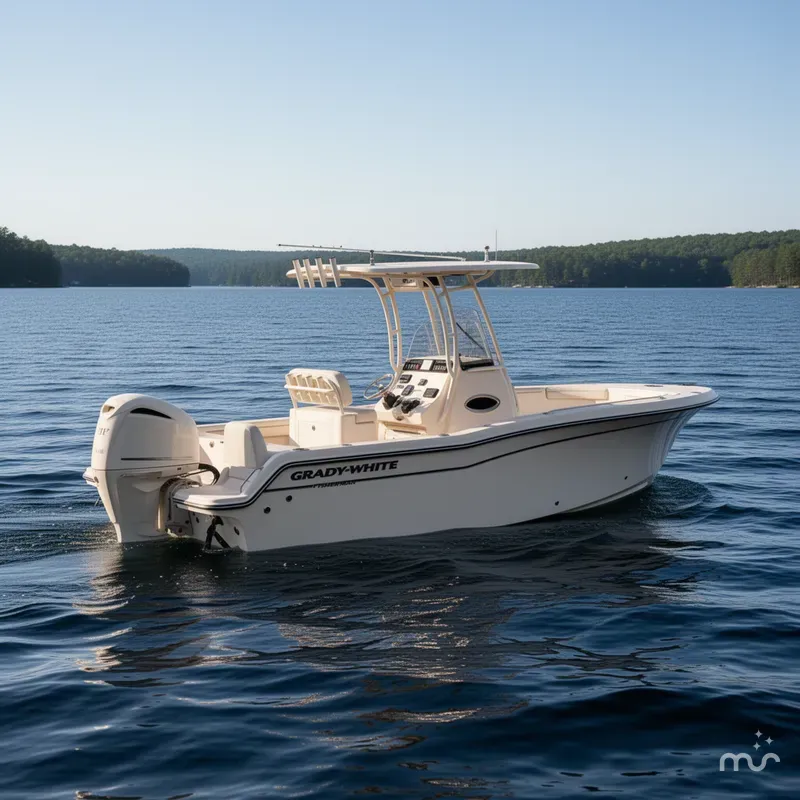 Slide: The Image of Grady-White Fisherman 216 2024 - 1