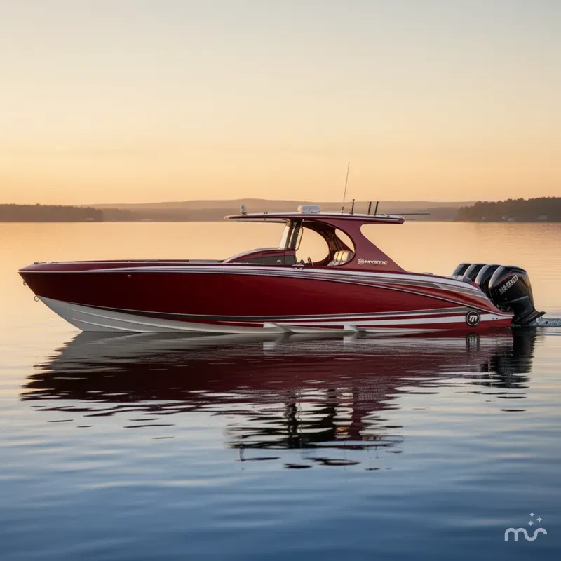 Slide: The Image of Mystic Powerboats M4200 2024 - 1