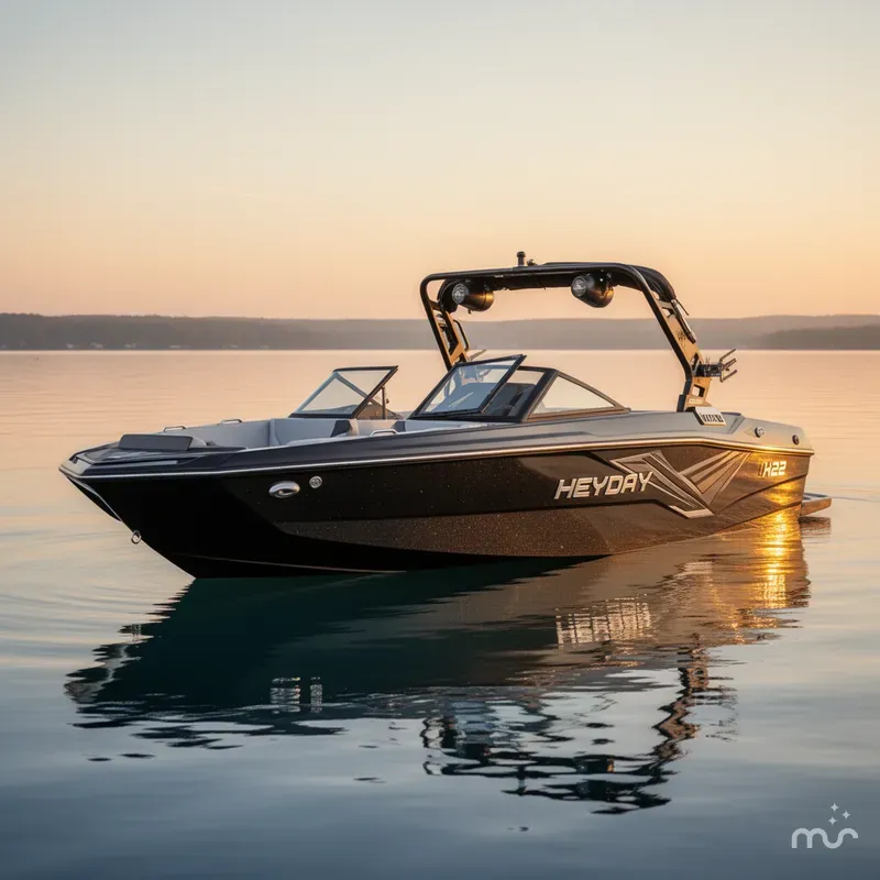 Slide: The Image of Heyday Wake Boats H22 2023 - 2