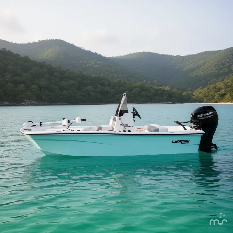 Slide: The Image of Mako Pro Skiff 13 CC 2024 - 2