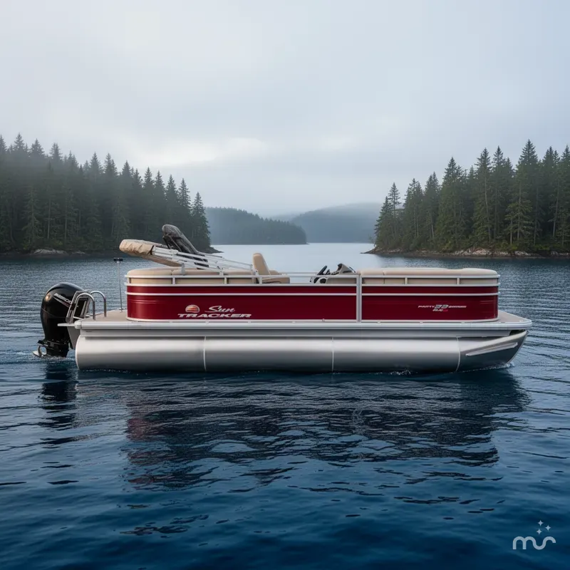 Slide: The Image of Sun Tracker Party Barge 22 XP3 2024 - 2