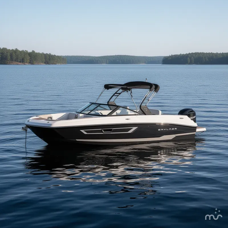 Slide: The Image of Bayliner VR4 Bowrider I/O 2024 - 2