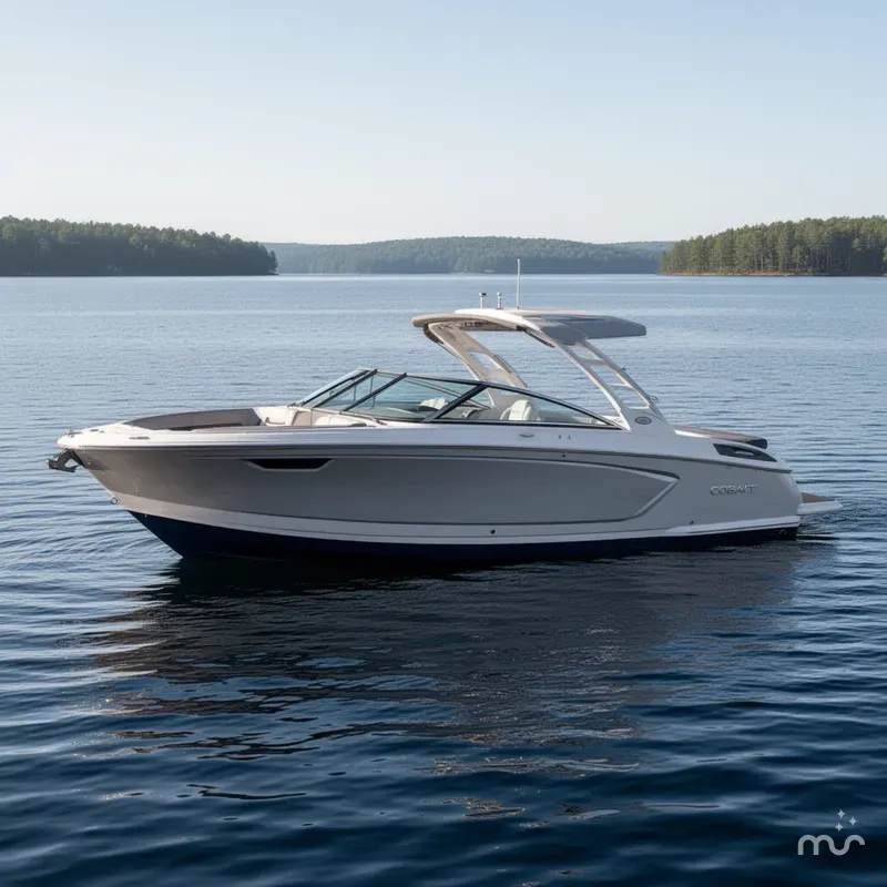 Slide: The Image of Cobalt R33 with Twin 350HP Volvo V8s 2024 - 0