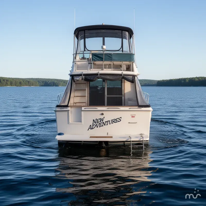 Slide: The Image of Sea Ray 300 Sedan Bridge 1989 - 1