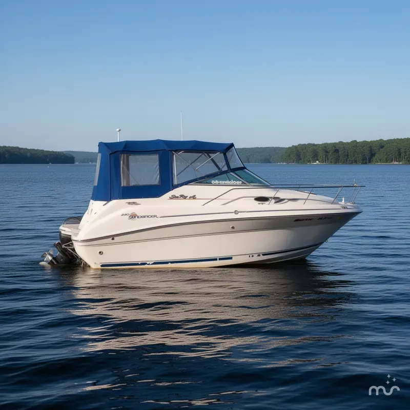Slide: The Image of Sea Ray 240 Sundancer 1996 - 0